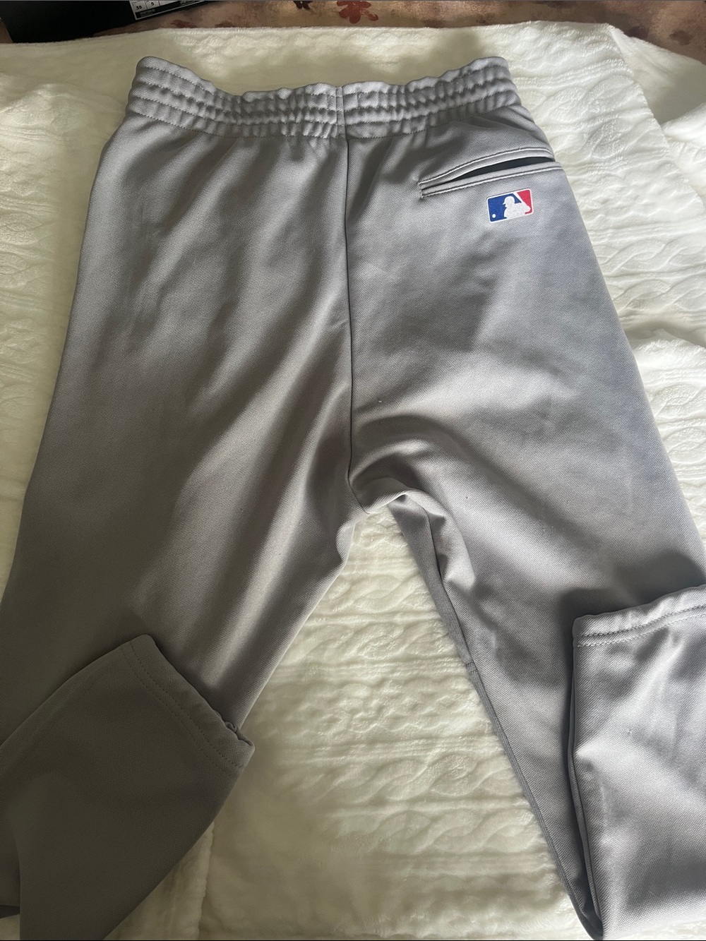 MLB Kids Light Gray Logo Joggers